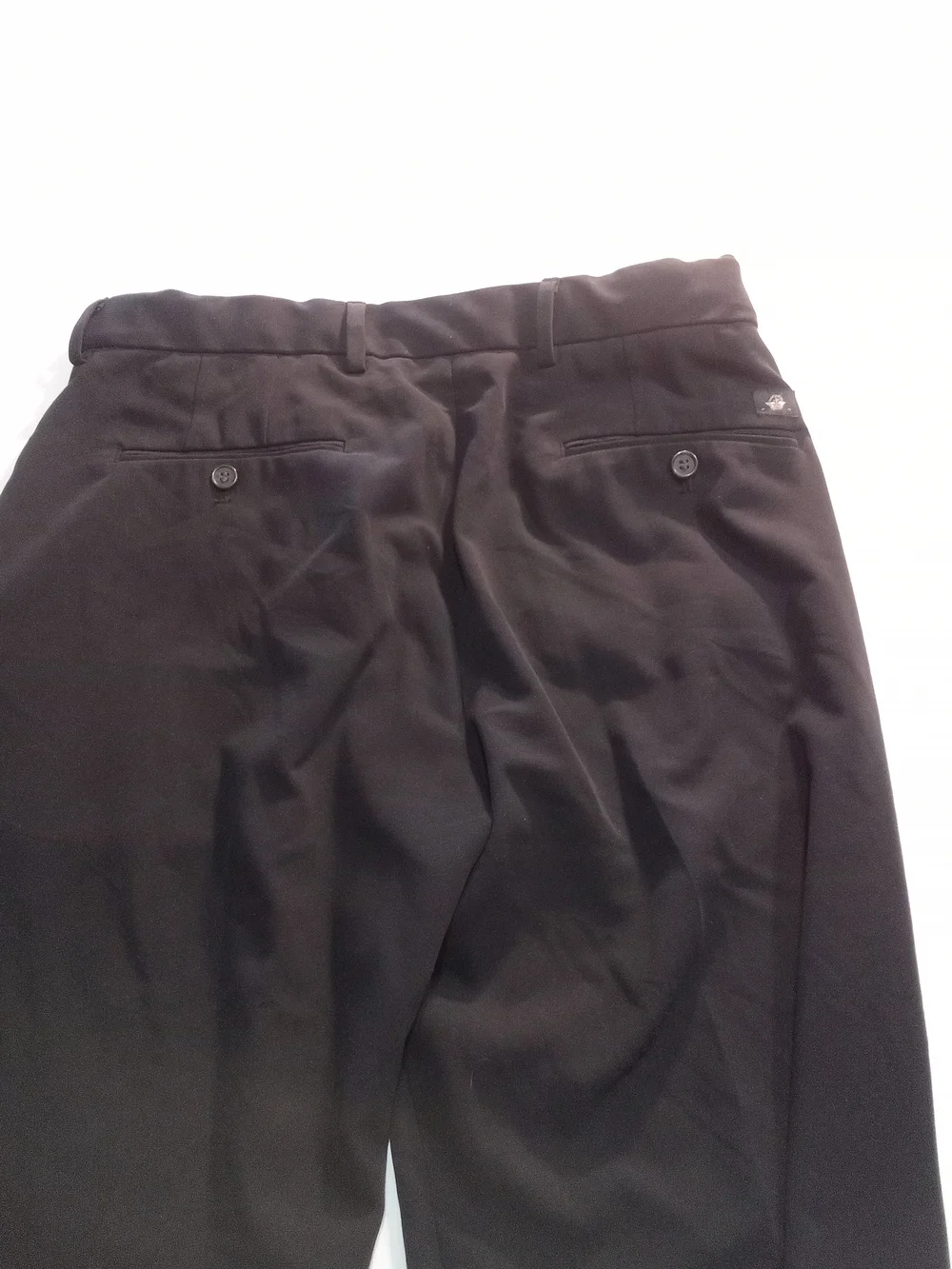 Dockers Men's Black Dress Pants SIZE 32/32- Classic Tailored Trousers